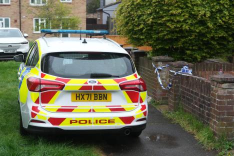 Man ‘walking along motorway’ arrested before body of woman in her 40s found inside house – as cops probe murder
