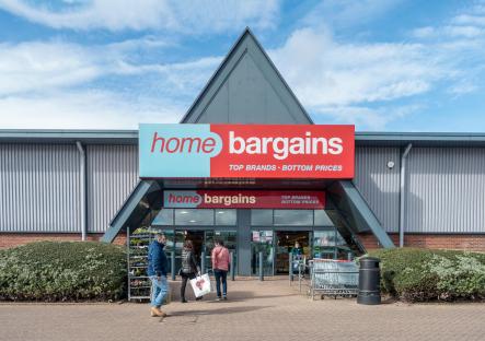 Home Bargains store in Reading.