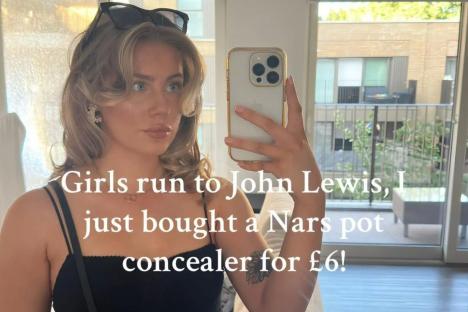 Beauty fan shares genius hack to nab a £28 designer concealer for just £4, as she urges others to ‘run to John Lewis’