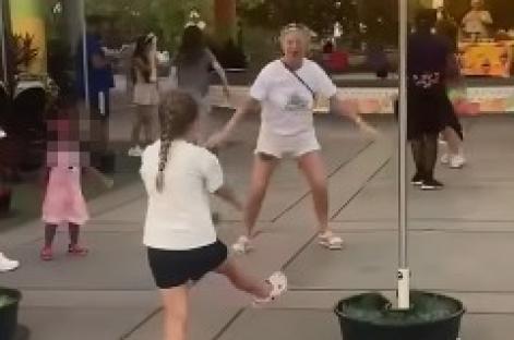 Tragic last video of mum dancing with family just 2 weeks before she died after getting rabies from stray dog on holiday