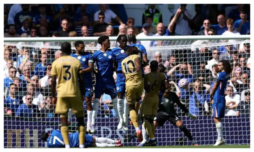 EPL: Why VAR cancelled Eze’s free-kick goal against Chelsea