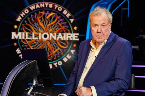 An image collage containing 1 images, Image 1 shows Jeremy Clarkson hosting Who Wants To Be A Millionaire?