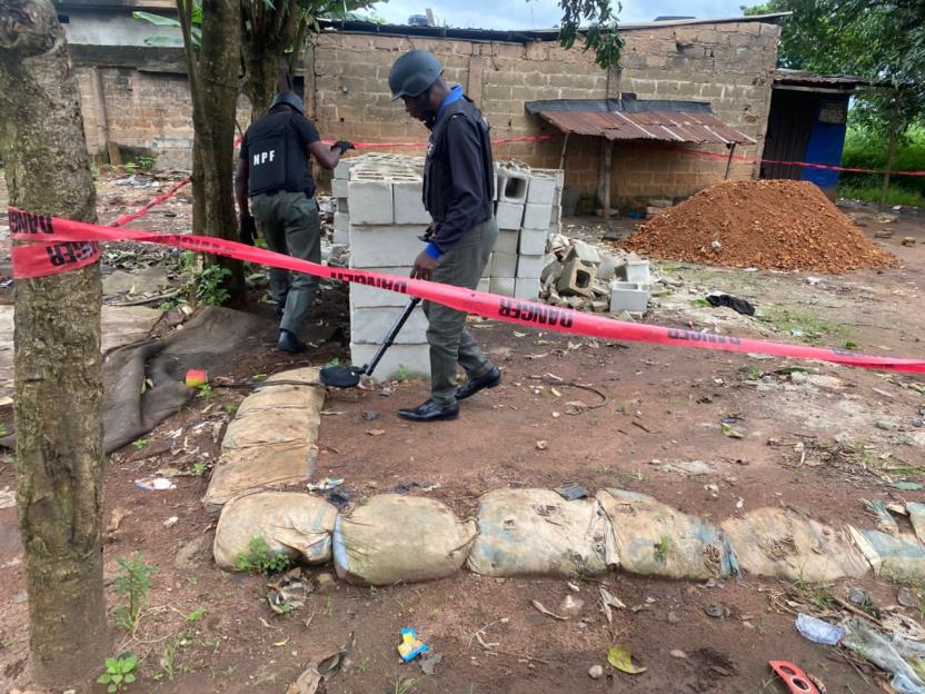 Police restores peace after bomb explosion rocks Imo community