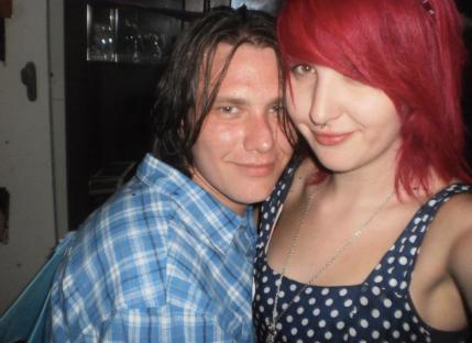 Close-up photo of a young couple.