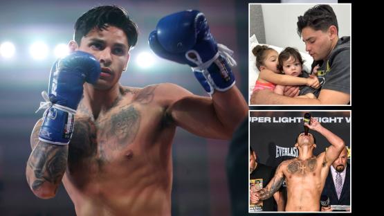 Ryan Garcia feared losing his kids in height of mental health battle but returns to boxing with chance of redemption