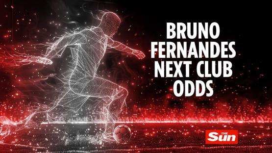 Illustration of Bruno Fernandes next club odds.