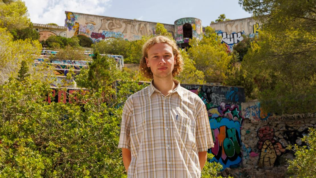 I went inside abandoned Ibiza ‘superclub’ with graffiti-covered dance floors… a hidden detail surprised me