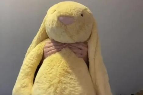 I spotted a huge Jellycat bunny in my local charity shop and knew I’d hit the jackpot when I discovered how rare he is