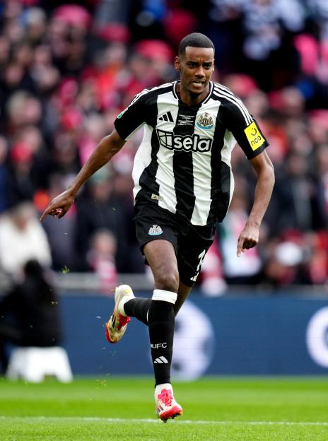 Alexander Isak, Newcastle United player.