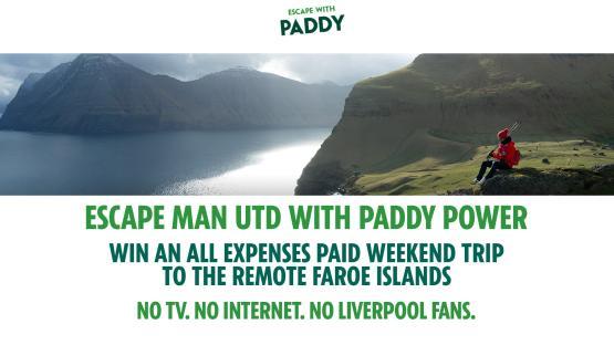 Person enjoying scenic Faroe Islands view; win an all-expenses paid trip.