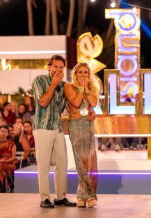 Casey O'Gorman and Gabby Allen on the Love Island: All Stars final stage.