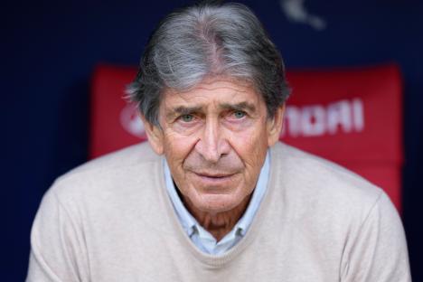 SEVILLE, SPAIN - MAY 13: Head Coach of Real Betis Balompie Manuel Pellegrini poses for a portrait during the UEFA Conference League Final 2025 access day on May 13, 2025 in Seville, Spain. (Photo by Aitor Alcalde - UEFA/UEFA via Getty Images)