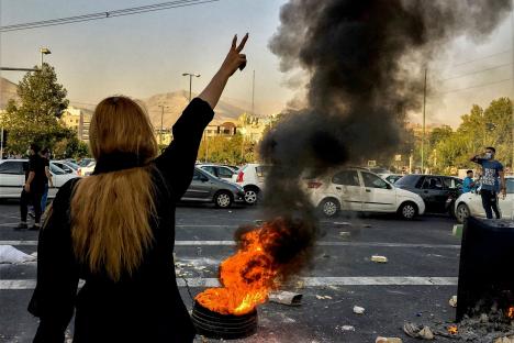 Iran’s barbaric brutality is spiralling out of control – regime is powder keg with one way out, says resistance fighter