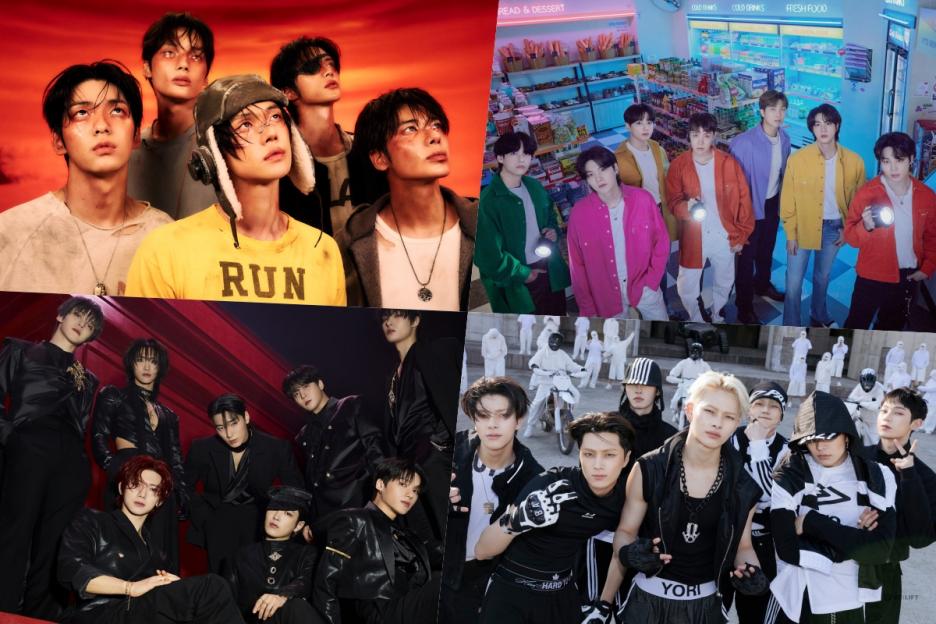 TXT, BTS, ATEEZ, ENHYPEN, ILLIT, Stray Kids, SEVENTEEN, And More Sweep Top Spots On Billboard World Albums Chart