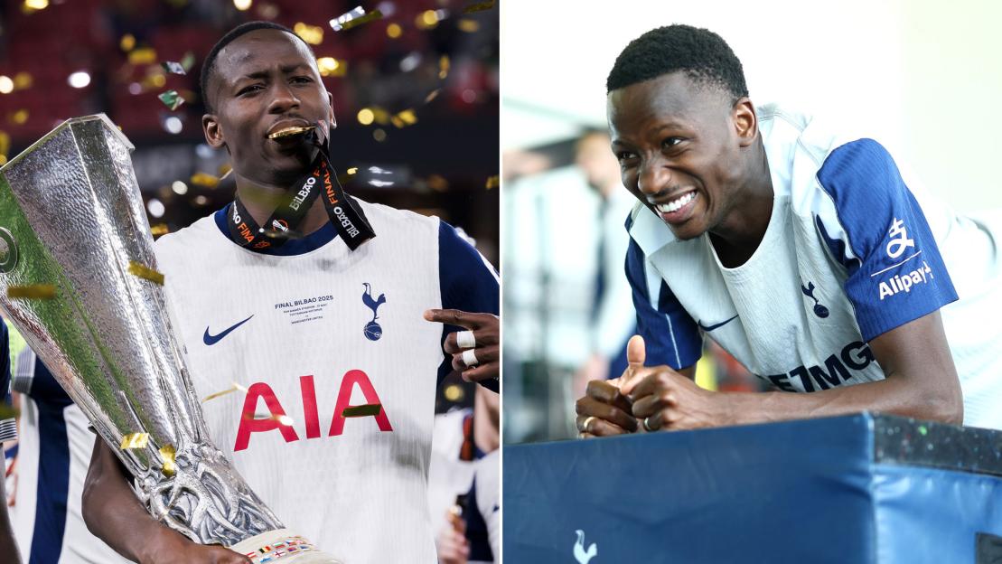 ‘We were hurting, we weren’t good enough… but Euro win was best night of my life’, says Spurs star Pape Matar Sarr