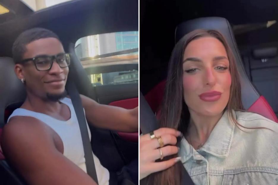 Love Island couple Toni and Cach reunite in London as she returns to the UK after taking huge step in relationship