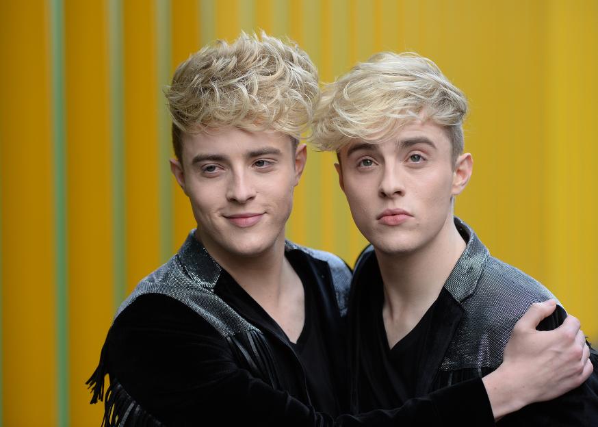 Photo of Jedward at an MTV photocall.