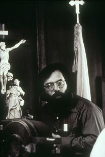 Francis Ford Coppola during filming of The Godfather Part II.