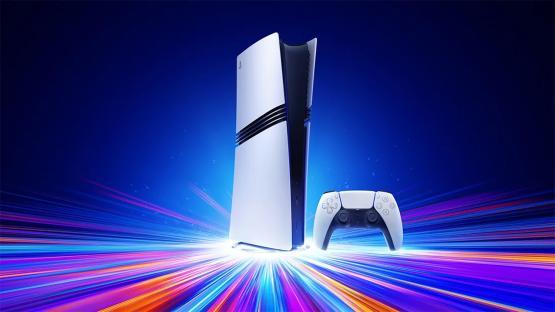 PS5 Pro console and controller.