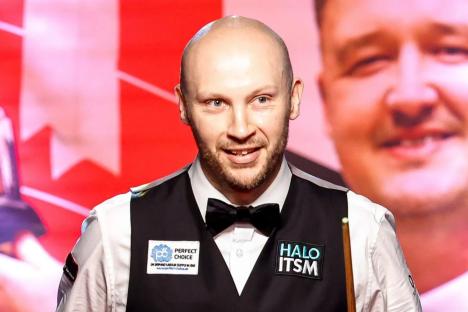 I normally sit in my pants to watch World Championship, now I’m at the Crucible and preparing by watching Phil Mitchell