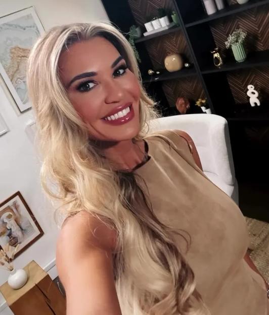 Christine McGuinness selfie.