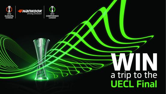 Win a trip to the UEFA Conference League Final in Wroclaw with Hankook