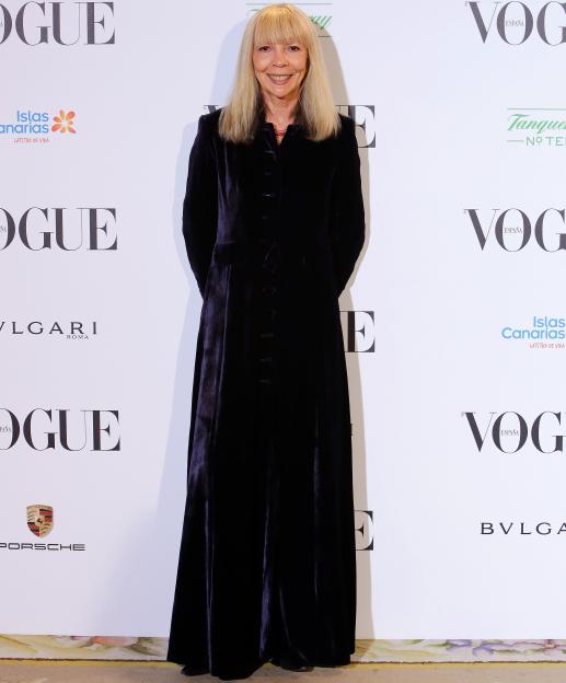 Penelope Tree at a Vogue gala dinner.