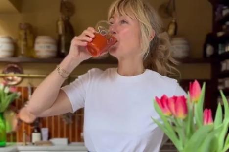 I’m a 49-year-old TV chef & eat my skincare – my ‘brightening juice’ boosts collagen & contains nature’s retinol for £2