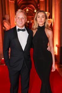 Jamie Laing and Sophie Habboo at the Blenheim Ball.