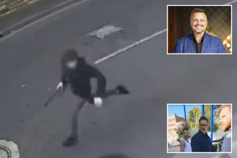 Watch incredible moment MAFS legend chases down machete-wielding carjacker teen before making heroic citizen’s arrest
