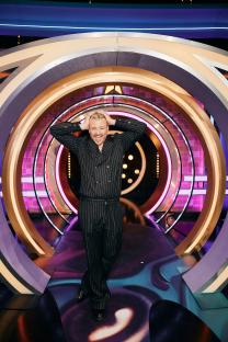Danny Beard on the set of Celebrity Big Brother.