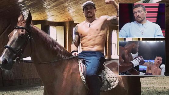 Oleksandr Usyk doesn’t fear Daniel Dubois after he was knocked out by HORSE that left ‘hole in head and lots of blood’