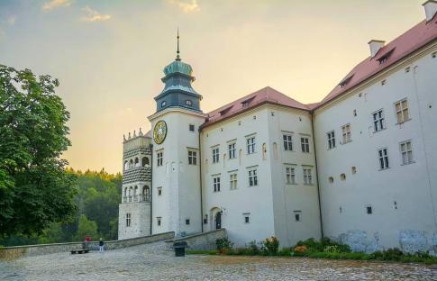 SuÃ
oszowa Castle in Poland.