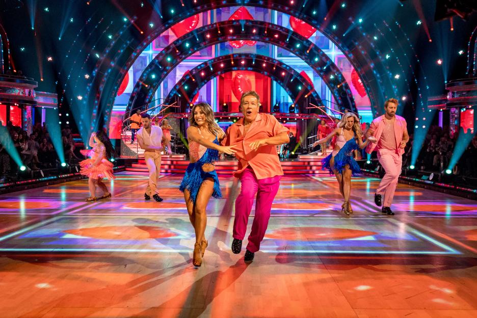 Ross King and Jowita Przystal on Lorraine.