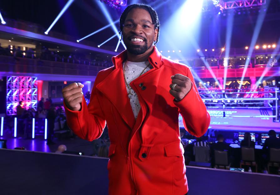 Shawn Porter at a boxing match.