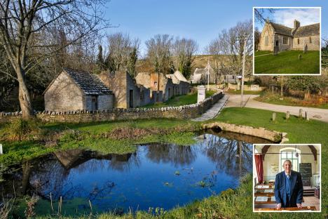 Britain’s eerie ‘lost village’ abandoned overnight with locals forbidden to return… as last ever resident dies aged 100