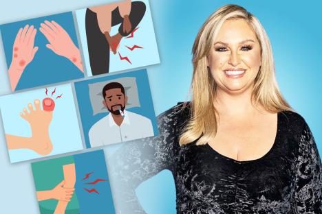 The 6 signs of disabling Tudor disease that triggers ‘hot attacks’ and deformities – as Josie Gibson reveals diagnosis