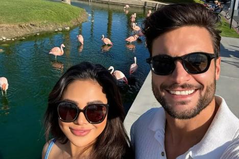 Love Island’s Davide and girlfriend show off holiday pics despite her facing up to three years in jail in US tax row
