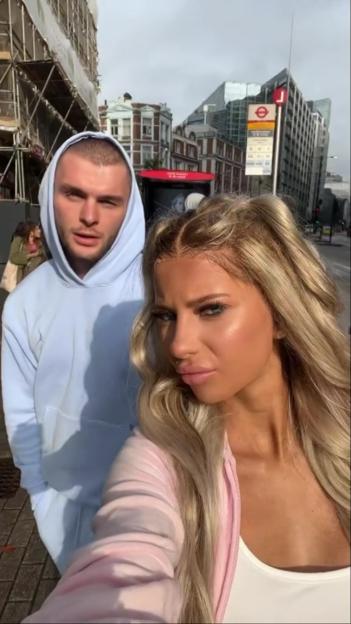 Elsa Rae and Ed Matthews posing outdoors.