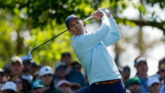 ‘Living the dream’ – Fans spot golfer playing the Masters third round who’s not on the leaderboard