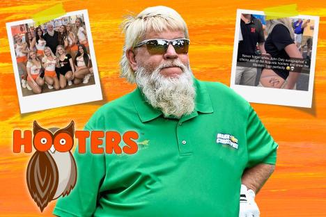 Inside golf bad boy John Daly’s love affair with Hooters as notorious skimpy-outfit restaurant files for bankruptcy