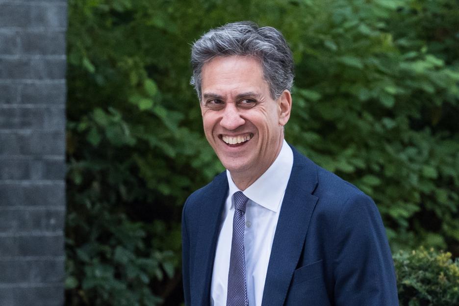 Ed Miliband, Secretary of State for Energy Security and Net Zero, smiling.