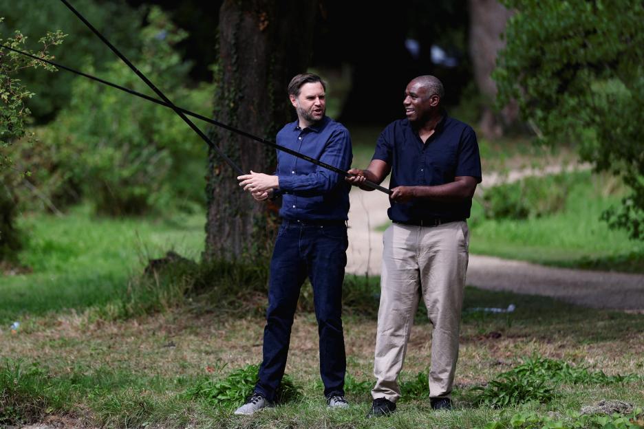 David Lammy facing hefty fine for ILLEGALLY fishing with JD Vance on UK trip – months after taxi fare debacle