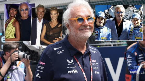 Controversial supermodel-loving Flavio Briatore was given lifetime ban for Crashgate but has returned to top of F1