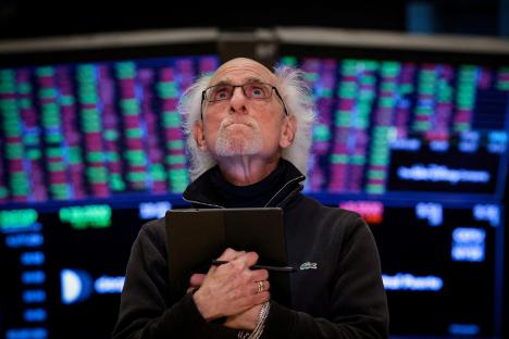 Recession fears grow as Trump’s tariffs force share prices to hit levels not seen since the financial crisis