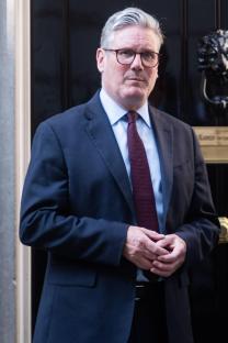 Sir Keir Starmer at Downing Street.