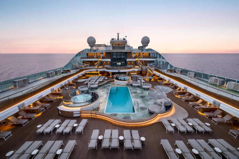 I went on the Oceania’s new foodie cruise ship with James Bond-like bars, 10am pasta and free TikTok classes