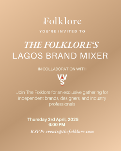 The Folklore Hosts Brand Mixer in Lagos in Partnership with VVS Lagos 2