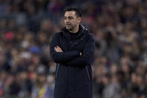 Xavi Hernandez of FC Barcelona during a match.