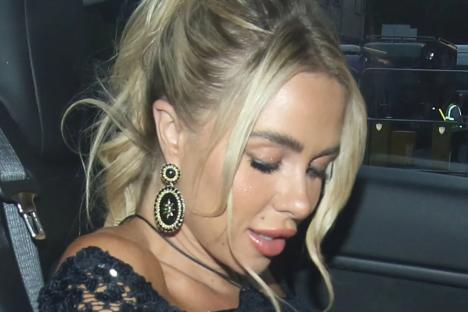 Mollie King, Gabby Allen & Vicky Pattison look all partied out as stars head home after a boozy BAFTAS TV after party